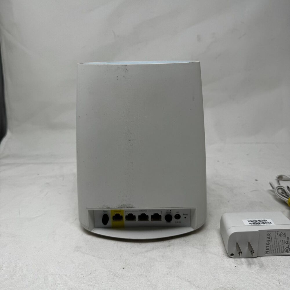 Netgear Orbi Mini RBR40 Wireless Mesh Router White Tri-Band Networking - Picture 4 of 5